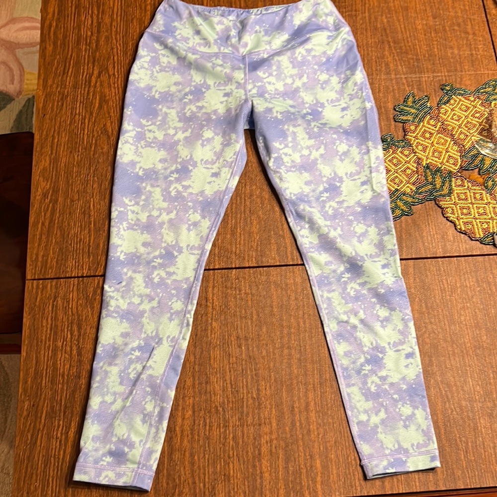Vineyard Vines Women’s Small Purple / Teal Leggings